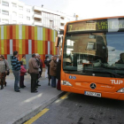 Imagen de archivo de un autobús urbano de Ponferrada.