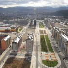 Barrio de La Rosaleda en Ponferrada, donde hay más de mil viviendas vacías