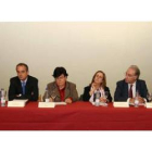 José Luis Placer, José Antonio de Paz, Mercedes Fernández, María Jesús Mures, José Santiago Vega y P