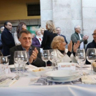 Imagen de la comida catalano-madrileña por el dialógo de este martes en Madrid.