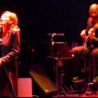 Ute Lemper durante su actuación en el Auditorio Ciudad de León