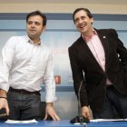 Tino Rodríguez y Fernández Cardo no ahorraron críticas al PP y la Junta.