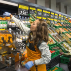 Actividad en un supermercado.