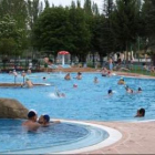 Aspecto que presentaba ayer la piscina lúdica de Valencia de Don Juan.