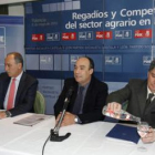 Antonio Gato, Francisco Ramos y Graciliano Palomo.