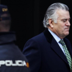 Bárcenas, a su llegada a la Audiencia Nacional.