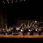 Imagen de una de las actuaciones de la Orquesta Snfónica de León en el Auditorio