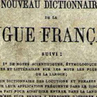 Portada del primer diccionario Larousse, de 1858.