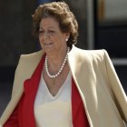 La ex alcaldesa de Valencia Rita Barberá. CATI CLADERA