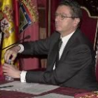 Alberto Ruiz Gallardón en la toma de posesión como alcalde de Madrid