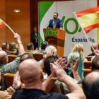 Santiago Abascal, en un acto reciente de su partido en Bilbao.