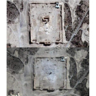Fotos de satélite de Palmira antes y después de los bombardeos