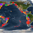El Centro del Pacífico de Alertas de Tsunamis de EEUU ha publicado este vídeo sobre todos los terremotos de los primeros 15 años del siglo XXI.