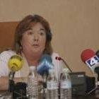 Ana Luisa Durán, en rueda de prensa, donde explicó las actuaciones de la oposición en este asunto