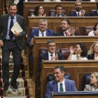 Fotografía de Óscar Puente en el Congreso de los Diputados. X(TWITTER)