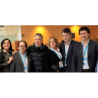 Parte de la delegación de los populares leoneses que participaron este fin de semana en la convención nacional en Madrid