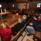 La reunión de representantes socialistas tuvo lugar en la Casa de la Cultura de Toreno. de la mata