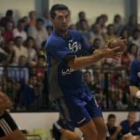 Mateo Garralda lideró la anotación del Ademar en el torneo de Corvera con un total de siete goles