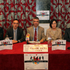 Los promotores del curso, ayer en la presentación.