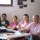 Algunos de los alumnos del curso de nuevas tecnologías.