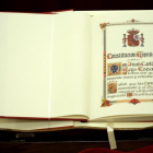Ejemplar de la Constitución española.