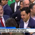 El titular del informativo de TVE sobre el bipartidismo que ha indignado a las redes.