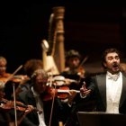 Ignacio Encinas en el Auditorio con la Odón Alonso.