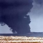 Imagen del petrolero víctima del atentado frente a las costas yemeníes
