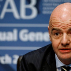 El presidente de la FIFA, Gianni Infantino.