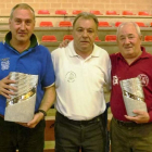 Holguín y Llamazares junto a Gutiérrez. P.C.