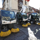 Material de limpieza para la ciudad de León.