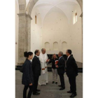 El rector de La Encina, junto a representantes de la Junta, Fierro y Moreno.