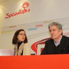 Aurora Flórez y Graciliano Palomo, ayer. SECUNDINO PÉREZ