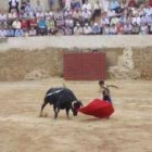 Imagen de la novillada celebrada en Valderas el año pasado