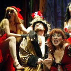 Una escena de ‘La barraca de Colón’, a cargo de la compañía Teatro Corsario, que desembarca hoy en el Auditorio Ciudad de León.