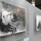Algunos de los cuadros del artista turolense..