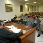 Representantes del PSOE, asesor jurídico y presidente de la federación