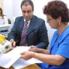 Enrique Uría, de Caja Madrid, firmó el convenio con María Termenón