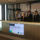 Ana Hernánez, Antonio Fernández y Rafael Núñez, socios de Armadext.