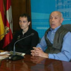 Víctor Carbajo y Emilio Villanueva, en la presentación.