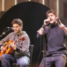 Estopa durante una actuación en Ponferrada.