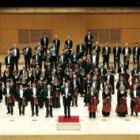 Imagen de todos los componentes de la Real Orquesta Nacional de Escocia