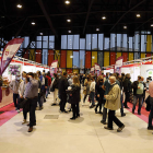 Feria de Productos de León, en la edición de 2021, en el Palacio de Congresos. MARCIANO PÉREZ