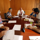 Los equipos del PSOE y Podemos-Equo cerraron su cita sin resultados. MARCIANO PÉREZ