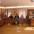 Fotografía del pleno municipal celebrado el pasado lunes en Valencia de Don Juan.