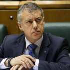 El lendakari Iñigo Urkullu, el pasado 30 de mayo en el Parlamento vasco.
