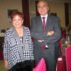 María Gutiérrez, en una cena benéfica de la Cruz Roja.