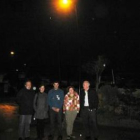 San Esteban estrenó el nuevo alumbrado caída la noche.