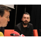José Ramón Alonso y Agustín Pérez Rubio el pasado 26 de diciembre, tras anunciar éste último su dimisión.