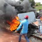 Duros enfrentamientos en San Román de Bembibre